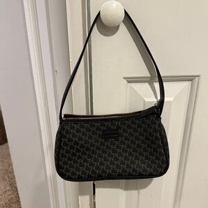 Tommy Hilfiger Black Mini Bag with Pattern